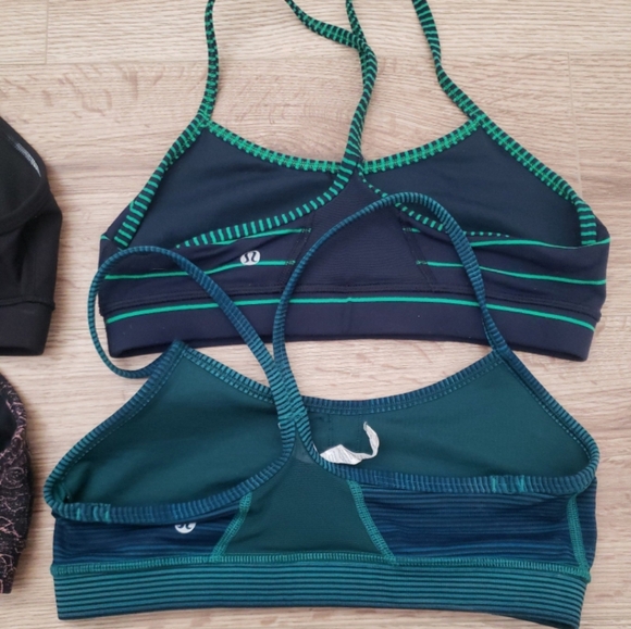 Lululemon bundle of 4 Flow Y sports bras all size 6 - Picture 5 of 5
